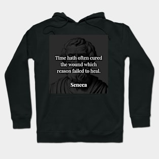 Seneca's Perspective: Time, the Silent Healer Hoodie